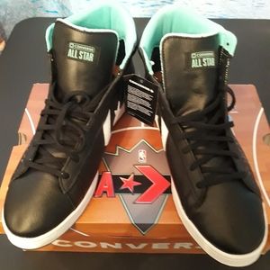 Converse NBA Jam Pro He’s on Fire Graphic Leather Shoes Limited Rd New in Box